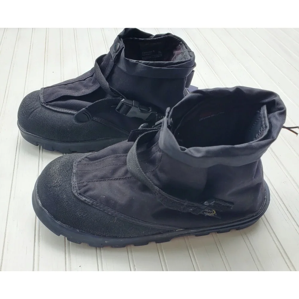NEOS Overshoe Uptowner X Insulated Waterproof Black Overboots XL NEW